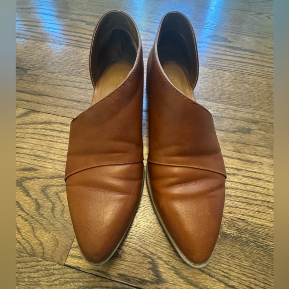 Universal Threads Women’s Cognac Leather Shooties – Size 9 - Picture 1 of 8